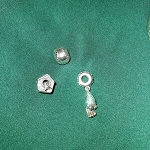 Pandora Silver Charms Set